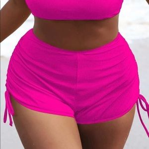 Shein Drawstring Side Bikini Shorts